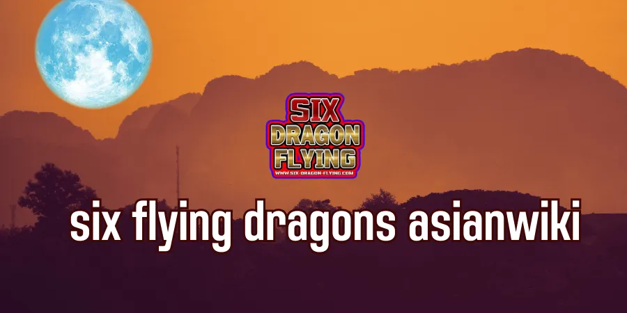six dragon flying
